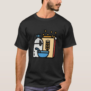 Camiseta É Mesmo Como Cereal De Café Da Manhã Ok Cereal 1