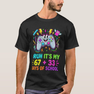 Camiseta É Meu 67 33 Dias de Escola Bigfoot Juventude Ki