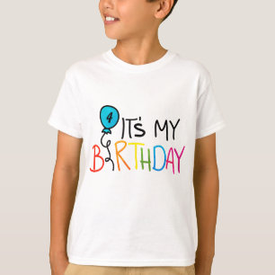 Camiseta É meu aniversário