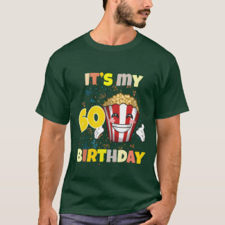 Camiseta É meu aniversário de 60 anos