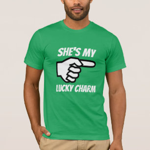 Camiseta É meu encanto afortunado
