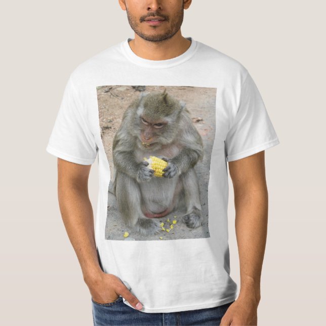 Camiseta É meu! ... Macaco Selvagem Tailandês (Frente)