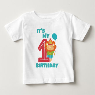 Camiseta É Meu Primeiro Aniversário