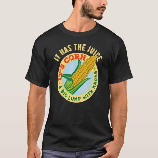 Camiseta É Milho É Milho Grande Boca com Botões (Frente)
