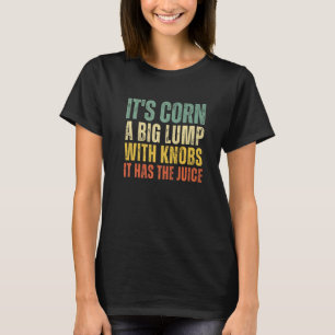 Camiseta É Milho Grande Com Botões