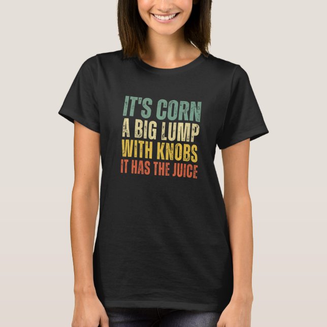 Camiseta É Milho Grande Com Botões (Frente)