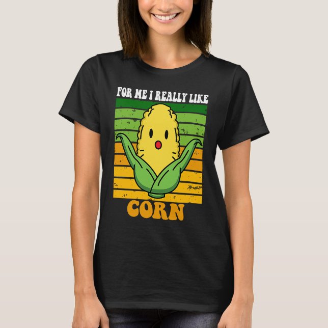 Camiseta É milho para mim que gosto muito de moagem (Frente)