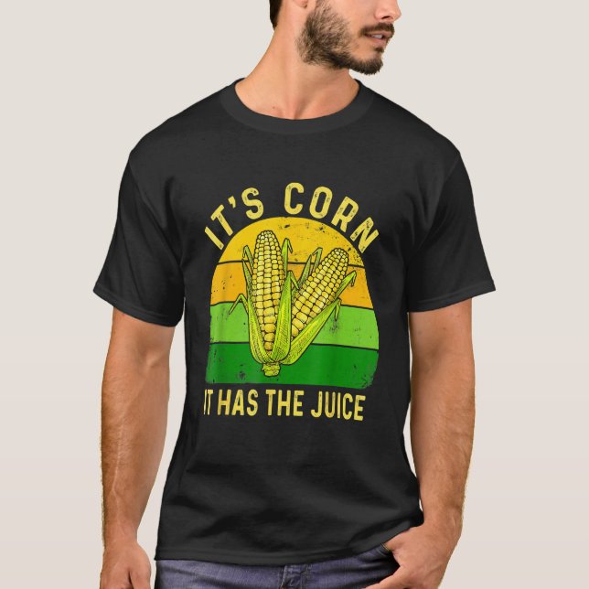 Camiseta É Milho, tem a Trendência 2 do Milho Retro (Frente)
