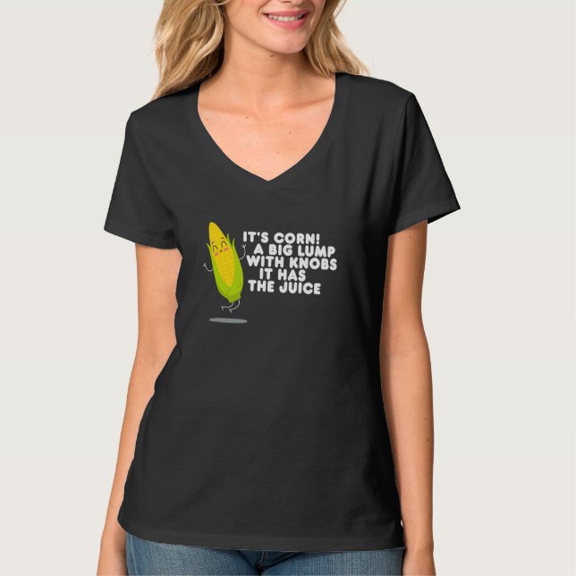Camiseta É Milho Tem o Suco  Canção do Milho (Frente)