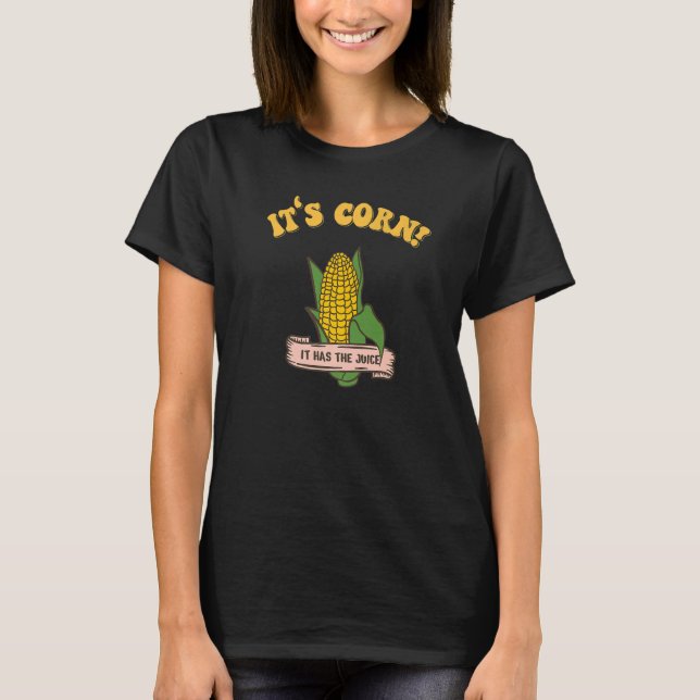 Camiseta É Milho Um Caroço Com Botões Tem O Suco Feio (Frente)