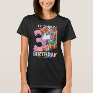 Camiseta É minha aniversário de 3 anos de aniversário 3 ano