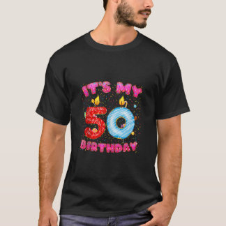 Camiseta É minha doce Rosquinha de 50 anos