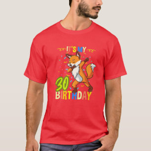 Camiseta É Minha Raposa aniversário de 30 anos