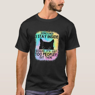 Camiseta É Muito Apinhado Aqui Gato Ie Tinta