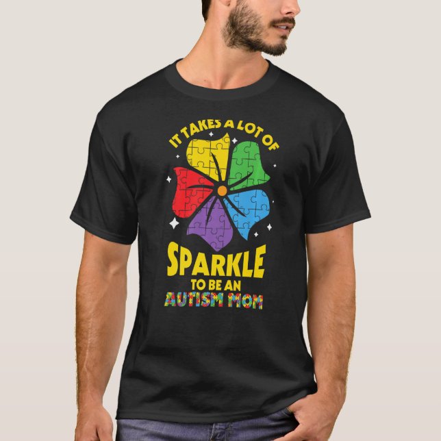 Camiseta É Muito Gelado Ser Autismo Mãe (Frente)