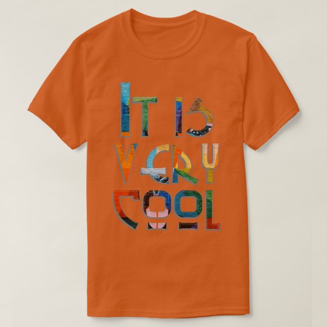 Camiseta É muito legal (Frente do Design)