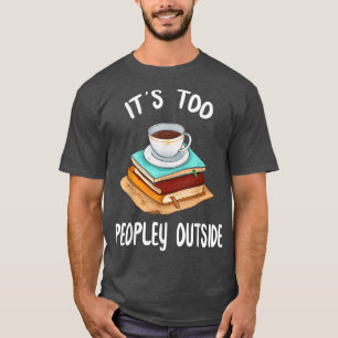 Camiseta É muito pessoal fora da engraçada leitura e café