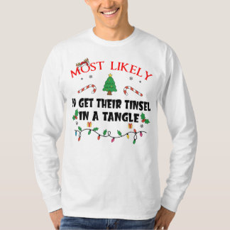 Camiseta É Muito Provável Que Tenham A Tinsel Num Tangor En