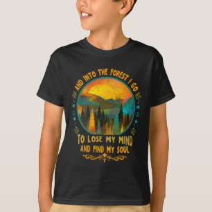 Camiseta E Na Floresta Eu Vou - Caminhada Acampamento Monta
