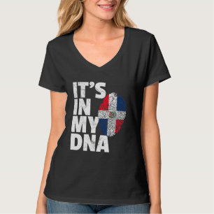 Camiseta É Na Minha República Dominicana Do Dna Nação Do Or