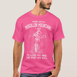 Camiseta E Nas Montanhas Mogollon Vou Caminhar No Novo Méxi
