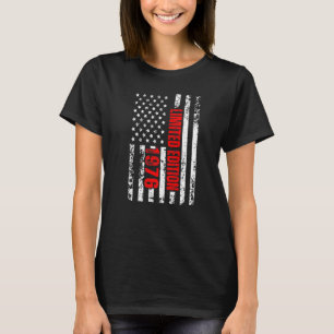 Camiseta E Nascer No Aniversário Patriótico De 1976