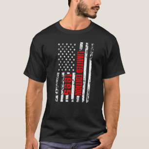 Camiseta E Nascer No Aniversário Patriótico De 1995