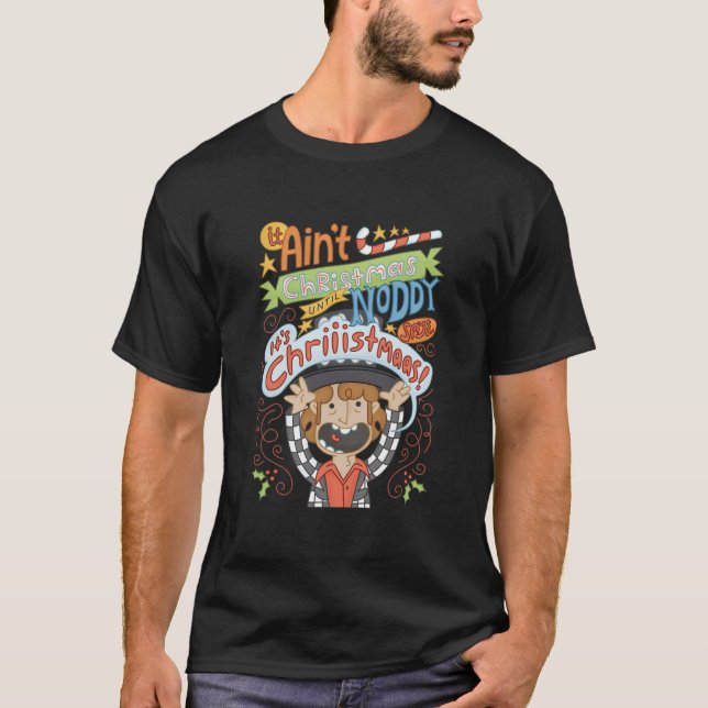 Camiseta É Natal Até Que Noddy Diz... O SEU CRISTO (Frente)