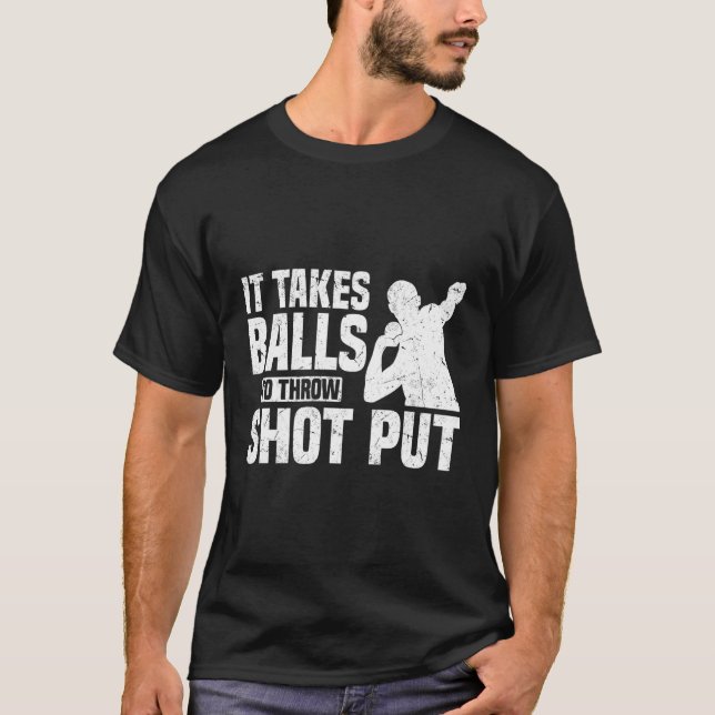Camiseta É Necessário Bolas Para Jogar Atirado E Colocar O  (Frente)