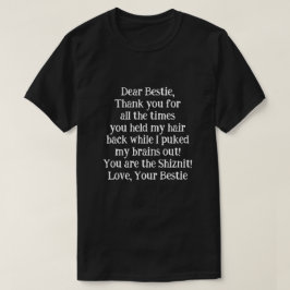 Camiseta !!É NECESSÁRIO COMPRAR se você tem um BESTIE COMO