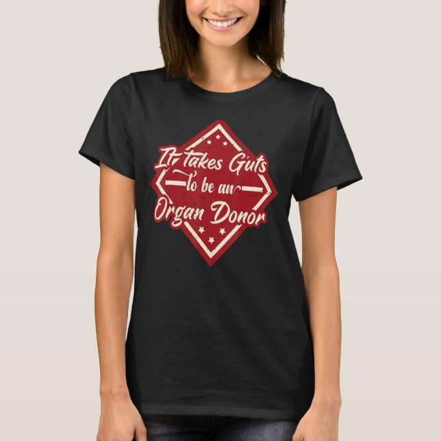 Camiseta É Necessário Ser Um Doador De Órgãos Piadas Pais 1 (Frente)
