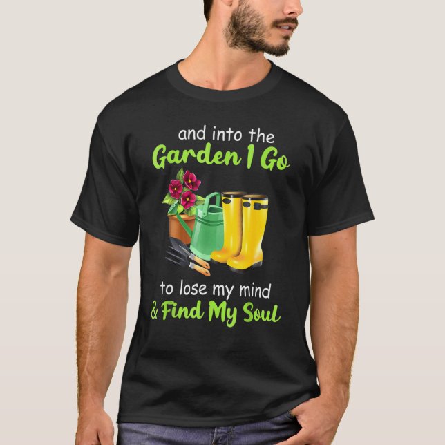 Camiseta E No Jardim Eu Vou Perder E Encontrar Garde (Frente)