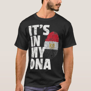 Camiseta É NO MEU DNA, Egípcios, homens mulheres, crianças