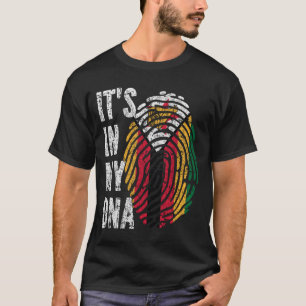 Camiseta É NO MEU DNA, Homens do Zimbábue Mulheres Crianças