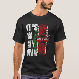Camiseta É NO MEU DNA, no Quênia, Flag