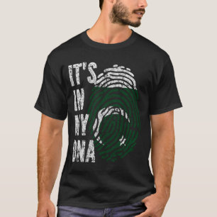 Camiseta É NO MEU DNA Paquistão Sinalizador Homens Mulheres