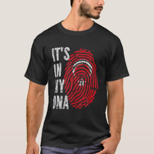 Camiseta É NO MEU DNA, Turquia Sinaliza Homens Mulheres Cri