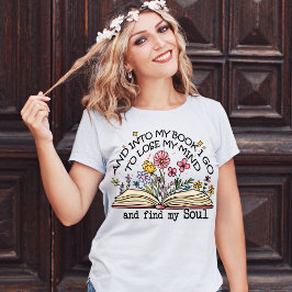 Camiseta E No Meu Livro Vou Ao Perder Da Minha Mente