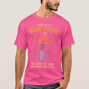 Camiseta E No Monte Whitney Eu Vou Caminhar Na Califórnia
