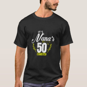 Camiseta É o 50º Evento de Celebração da Festa de aniversár