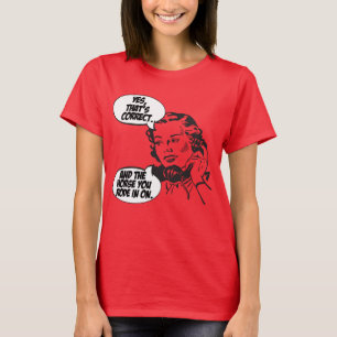 Camiseta E O Cavalo Em Que Andas