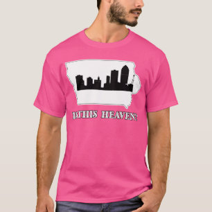 Camiseta É O Céu? Mapa Do Iowa State Piada