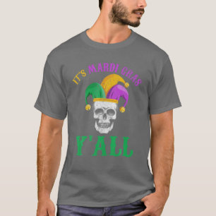 Camiseta É O Custo Da Máscara Do Partido Mardi Gras Yall