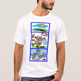 Camiseta É o Dia da Marmota de novo!