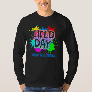Camiseta É o dia de campo para os jogos começarem no campo