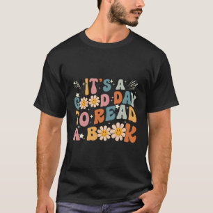 Camiseta É O Dia De Ler A Leitura Da Biblioteca De Livros
