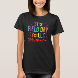 Camiseta É o Dia do Campo Ya'll Teacher Field Day 2022