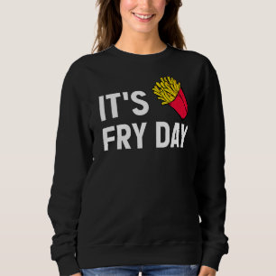 Camiseta É o Fry Day Fries franceses Foodie Fries