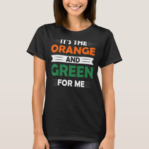 Camiseta É o Laranja e Verde para mim, Black College Hum