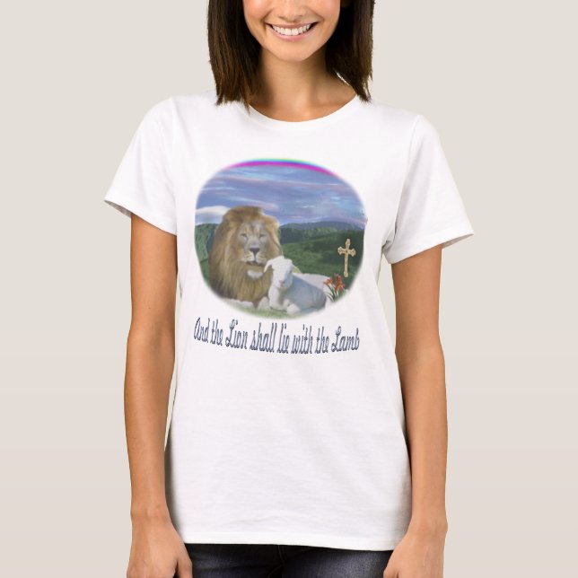 Camiseta E o Leão ficará com a Lamb (Frente)